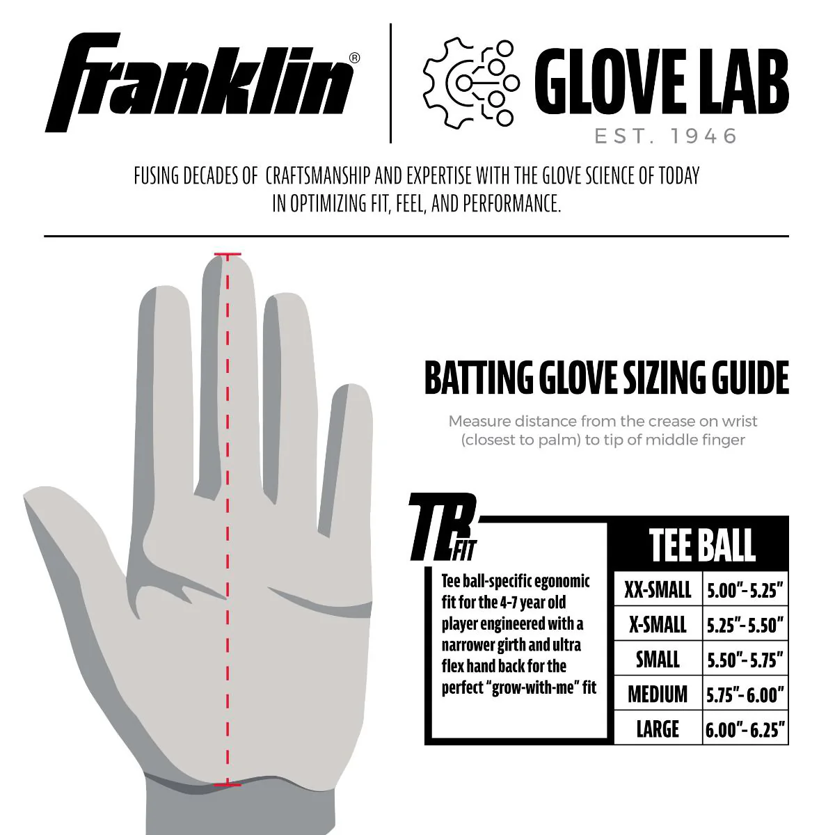 Youth Grow-To-Pro Tee Ball Batting Gloves - Styles Love