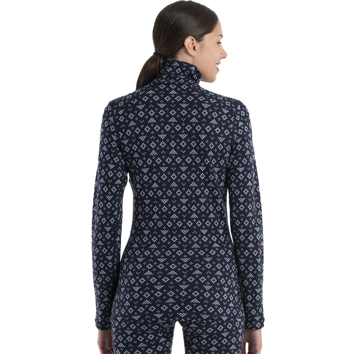 Women's Merino 260 Vertex Long Sleeve Half Zip Thermal Top First Snow - Styles Love