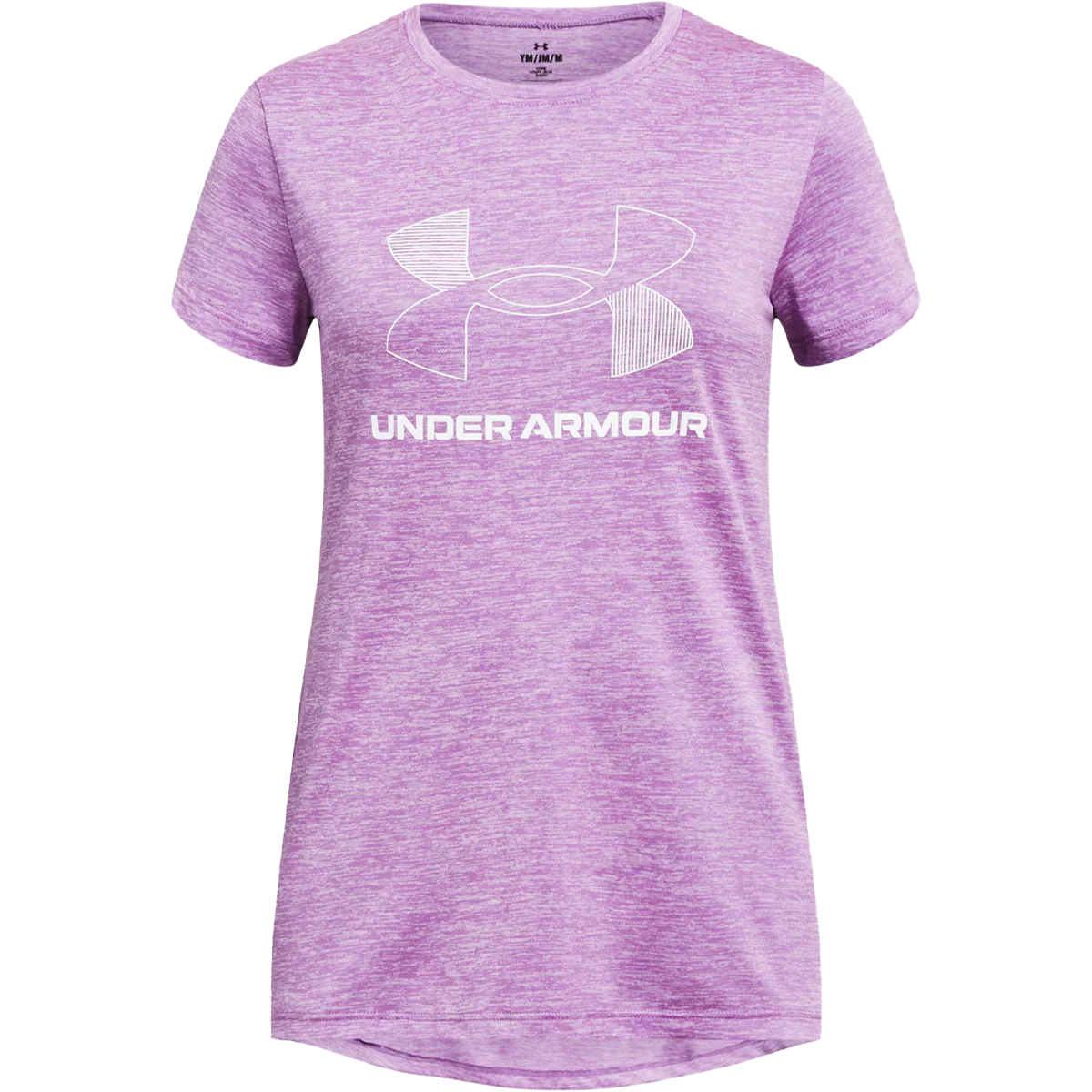 Youth UA Tech Twist Big Logo Short Sleeve - Styles Love