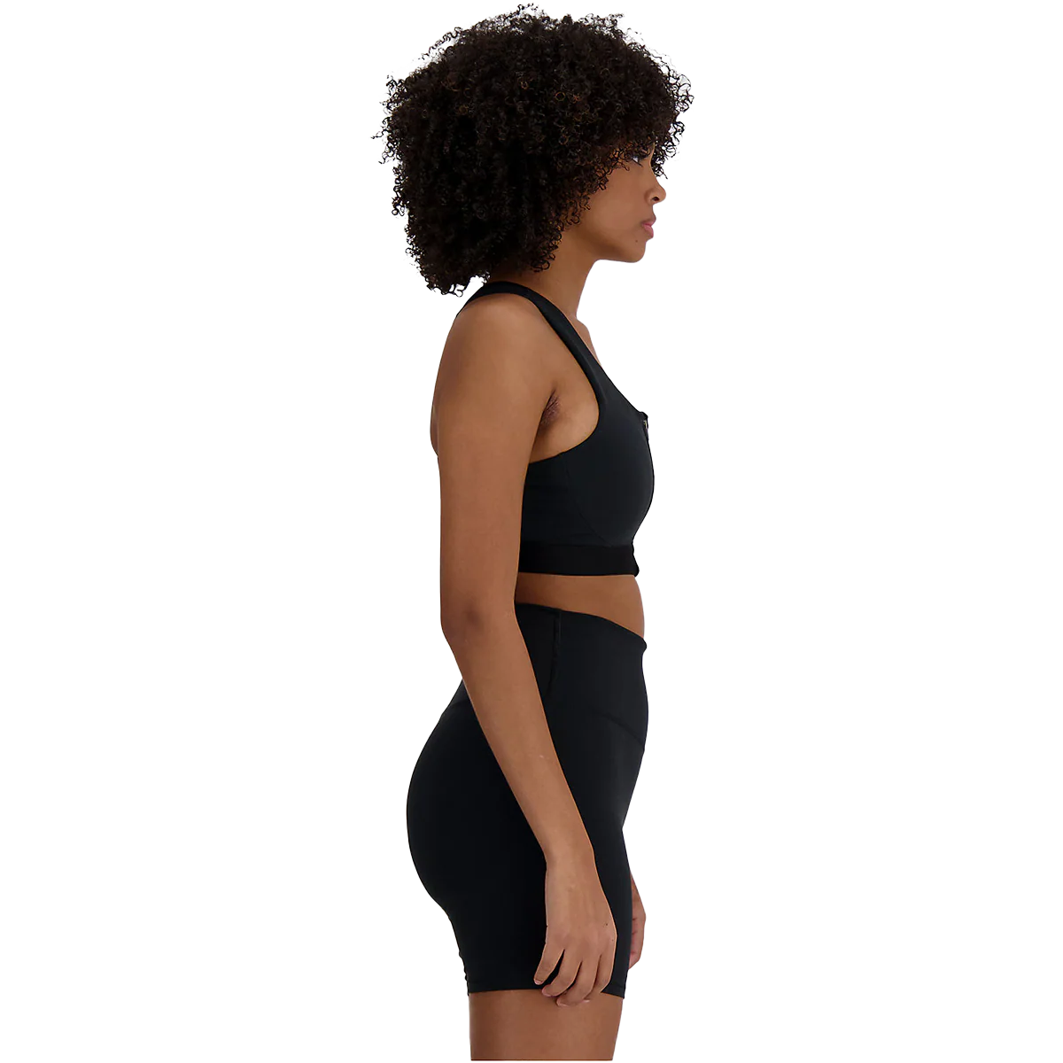 Women's NB Sleek Pocket Zip Front Bra - Styles Love