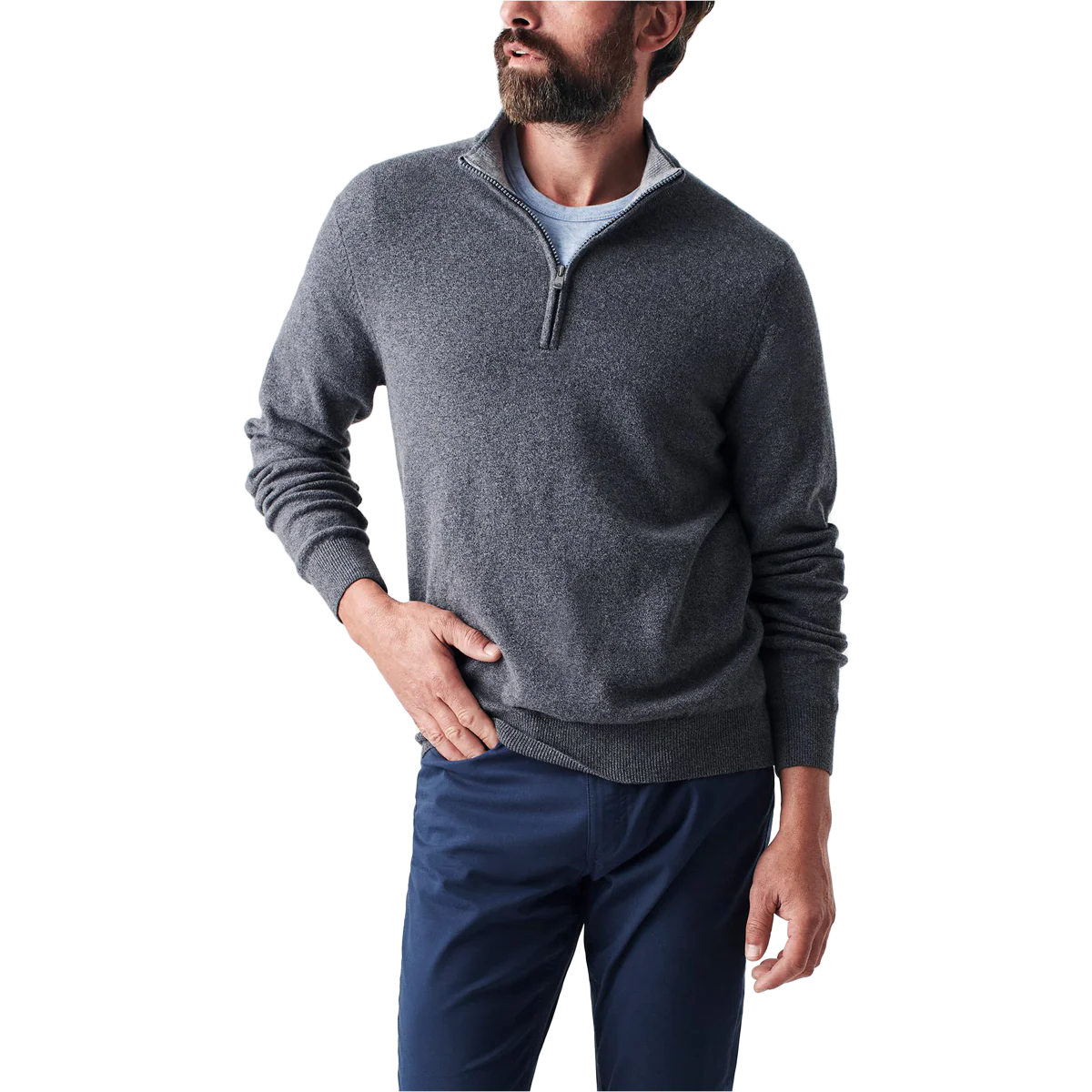 Men's Jackson 1/4 Zip Sweater - Styles Love