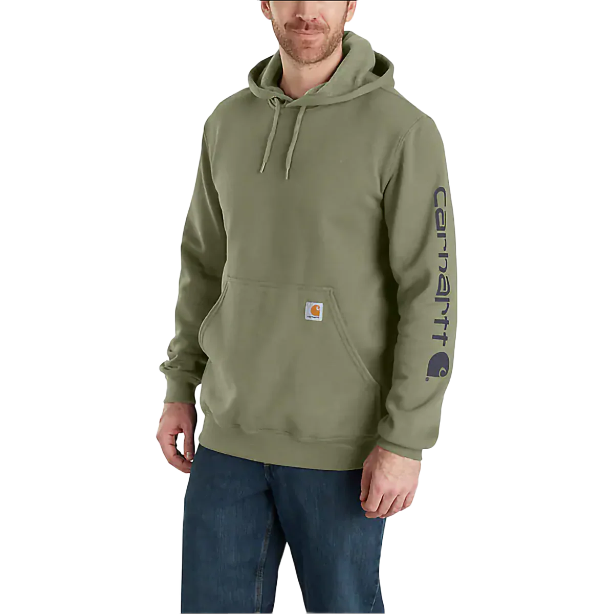 Men's Midweight Logo Hooded Sweatshirt - Styles Love