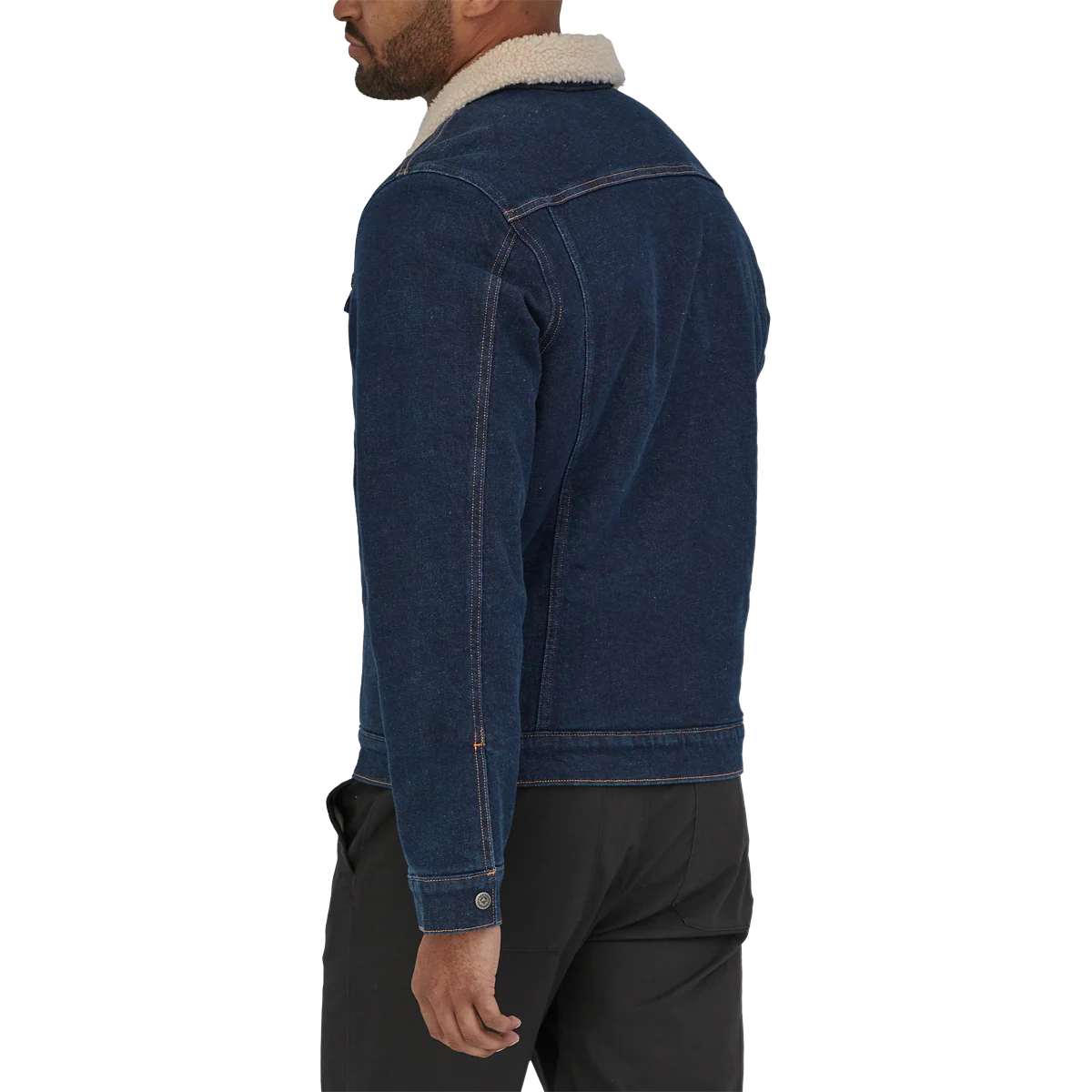 Men's Pile Lined Trucker Jacket - Styles Love