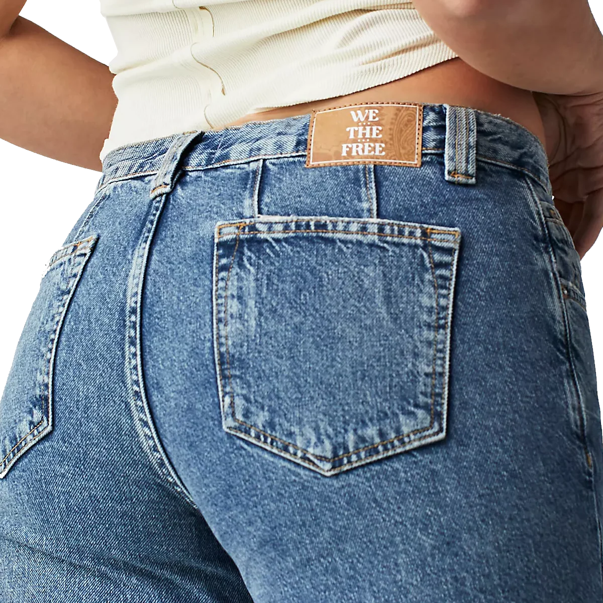 Women's CRVY Siren Low-Rise Straight Jeans - Styles Love