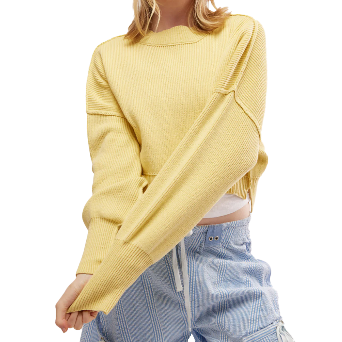 Women's Easy Street Crop Pullover - Styles Love