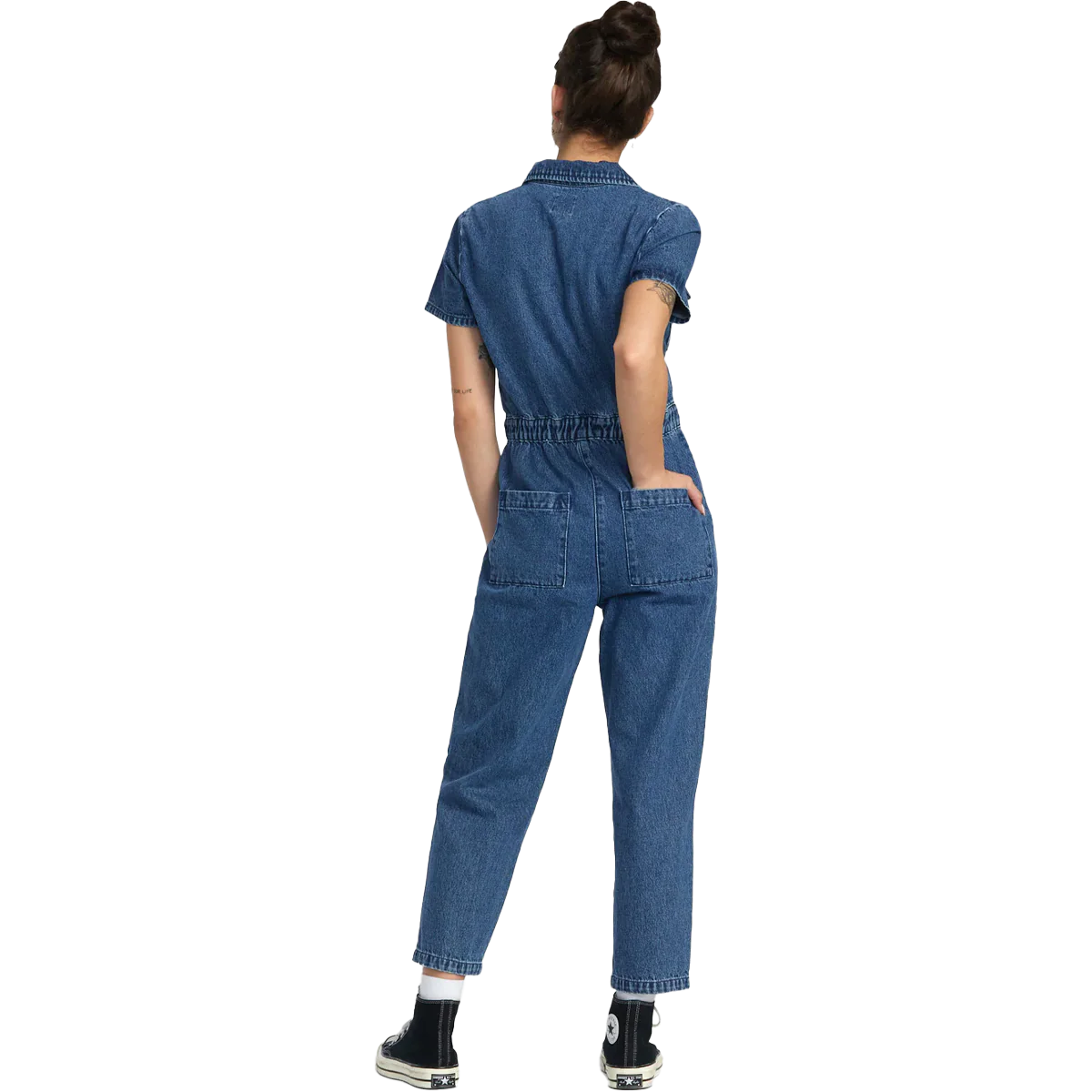 Women's Recession Denim Jumpsuit - Styles Love