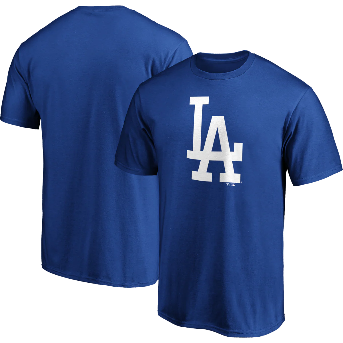 Men's Dodgers Cotton Official Logo Short Sleeve - Styles Love