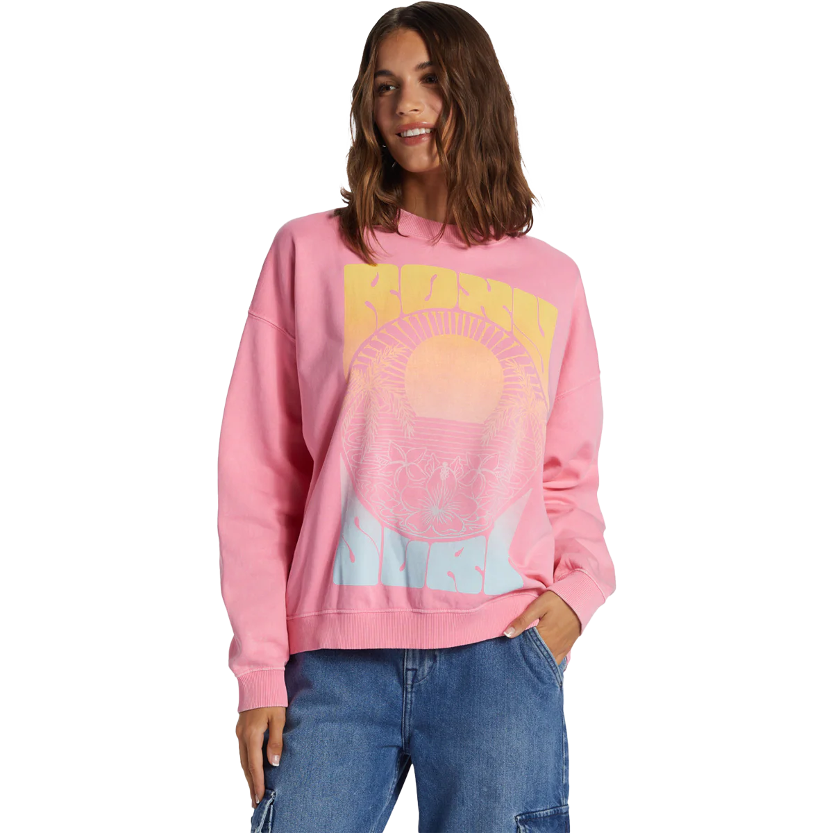 Women's Lineup Oversized Crew - Styles Love