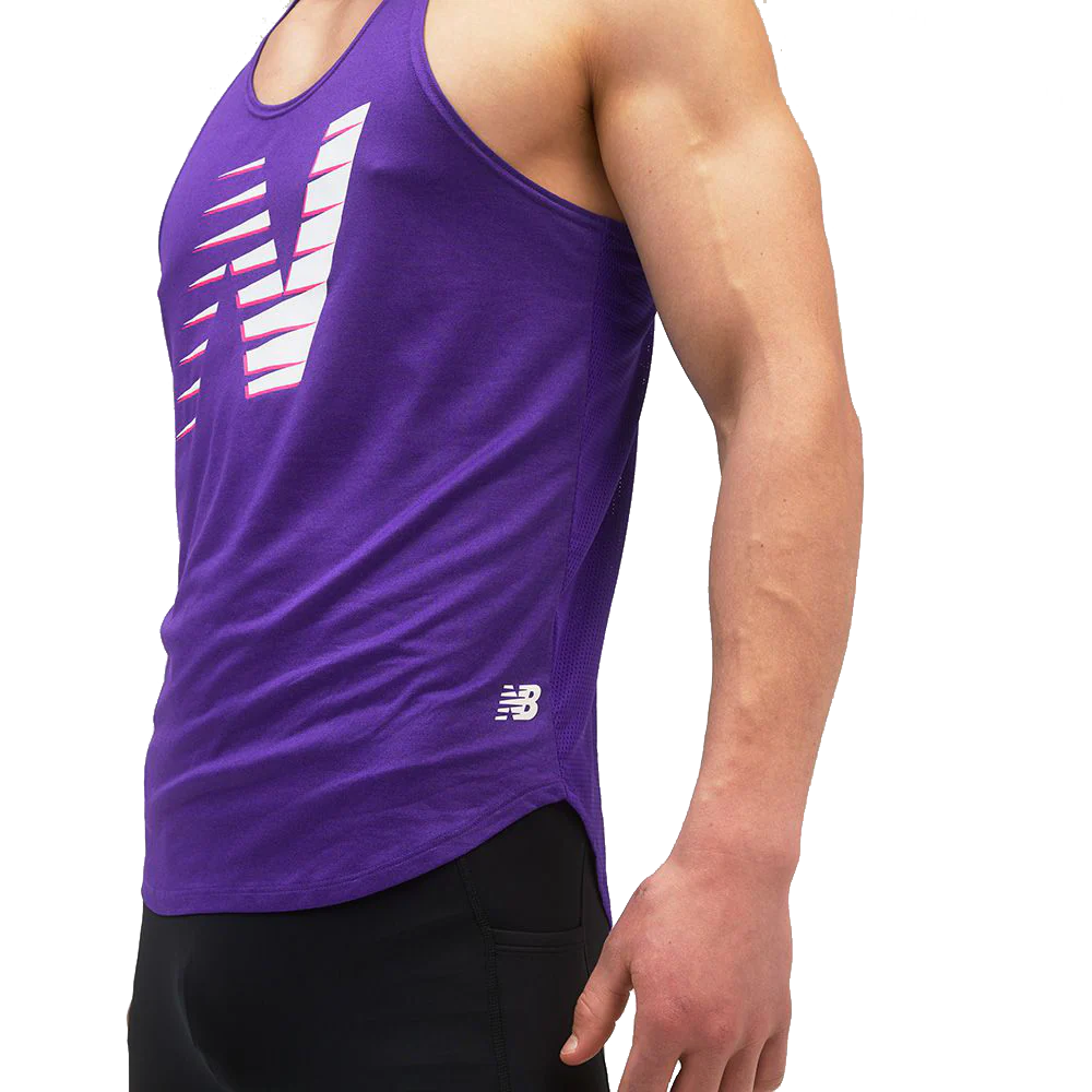 Men's Fast Flight Printed Singlet - Styles Love