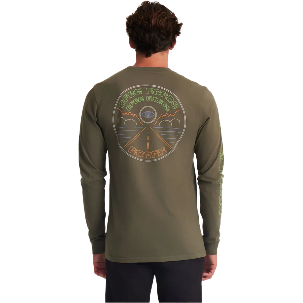 Men's Open Roads Long Sleeve Premium Tee - Styles Love