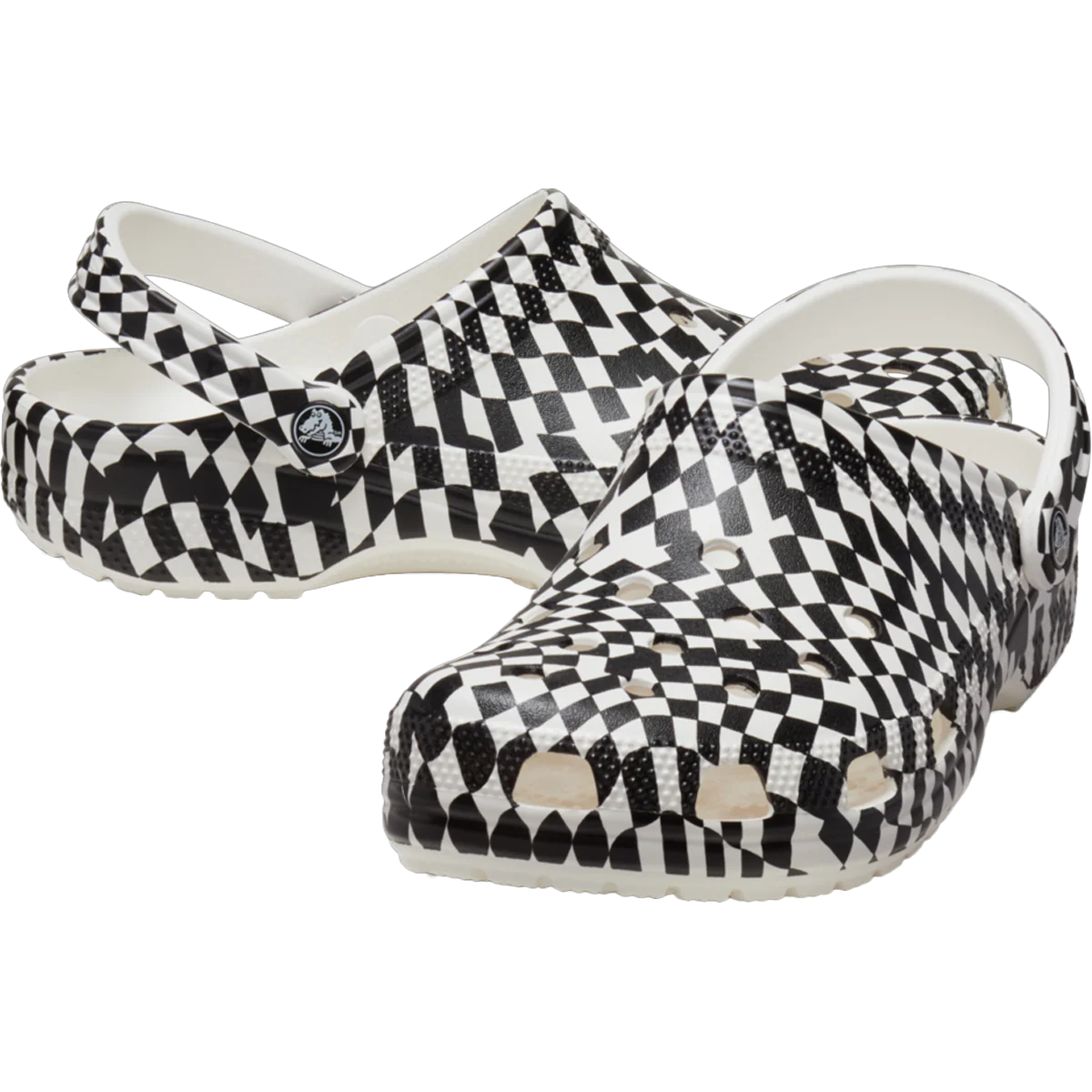 Classic Warped Checker Clog - Styles Love