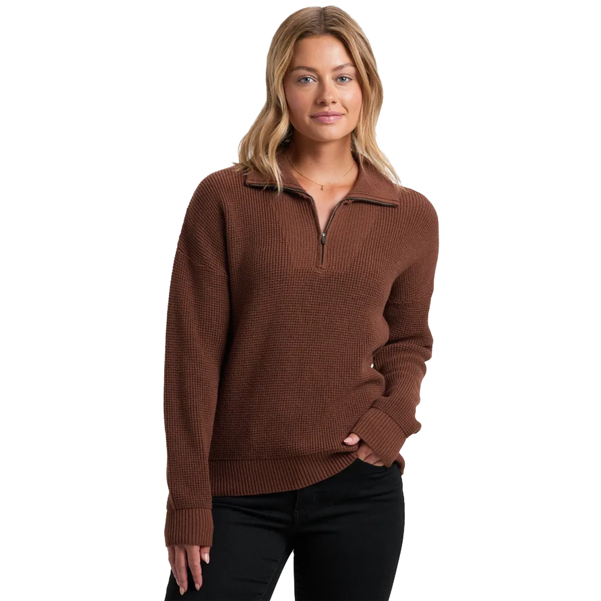Women's Norda 1/4 Zip Sweater - Styles Love