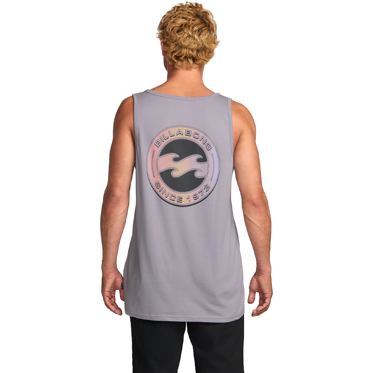 Billabong Men's Hallow Premium Tank in Light Purple - Styles Love