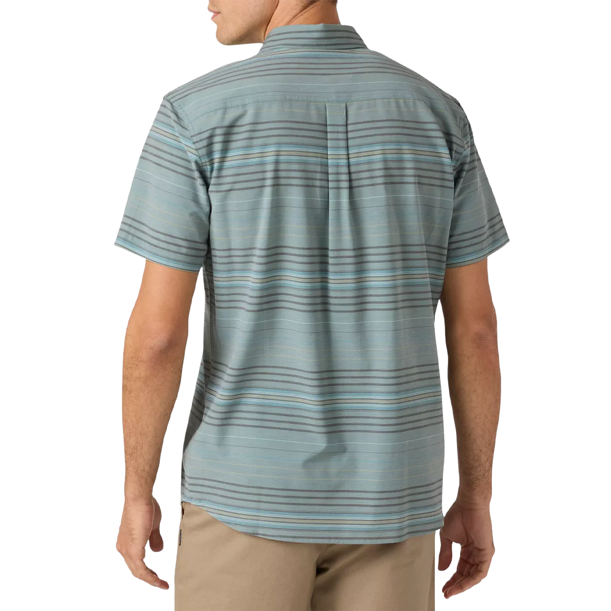 Men's Traverse Stripe Short Sleeve Shirt - Styles Love