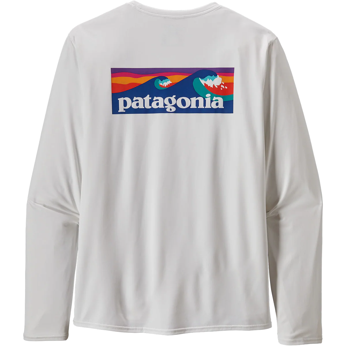 Men's Long-Sleeved Capilene Cool Daily Graphic Shirt - Waters - Styles Love