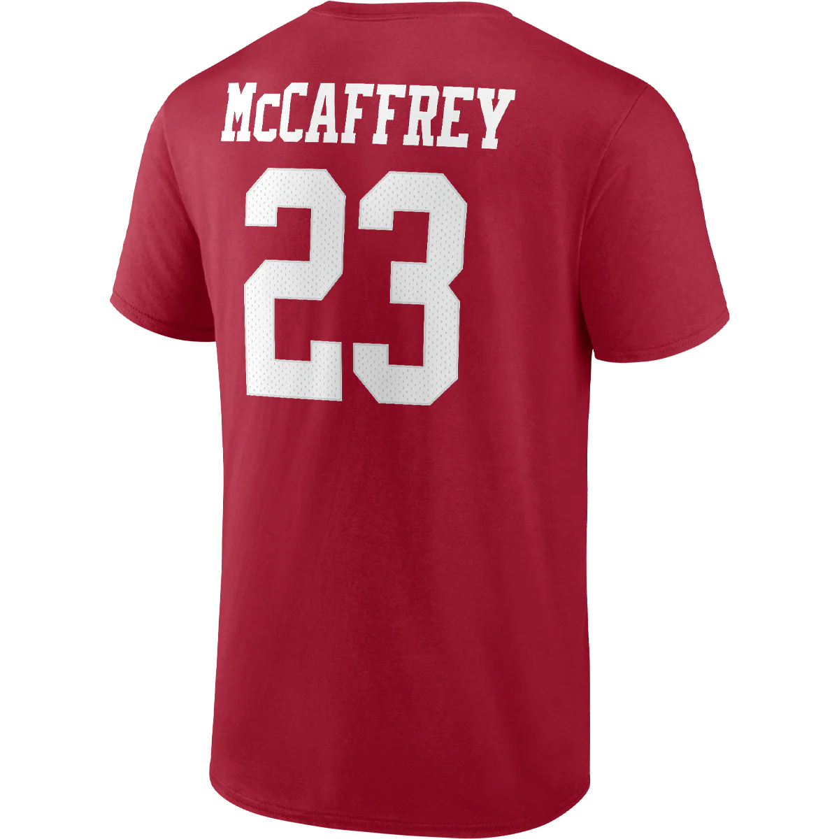 Men's 49ers Player Icon Name and Number Tee - McCaffrey - Styles Love