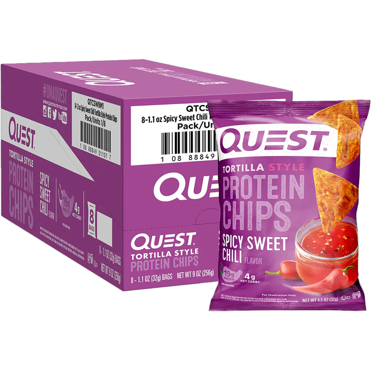 Tortilla Style Protein Chips 1.1oz - Styles Love