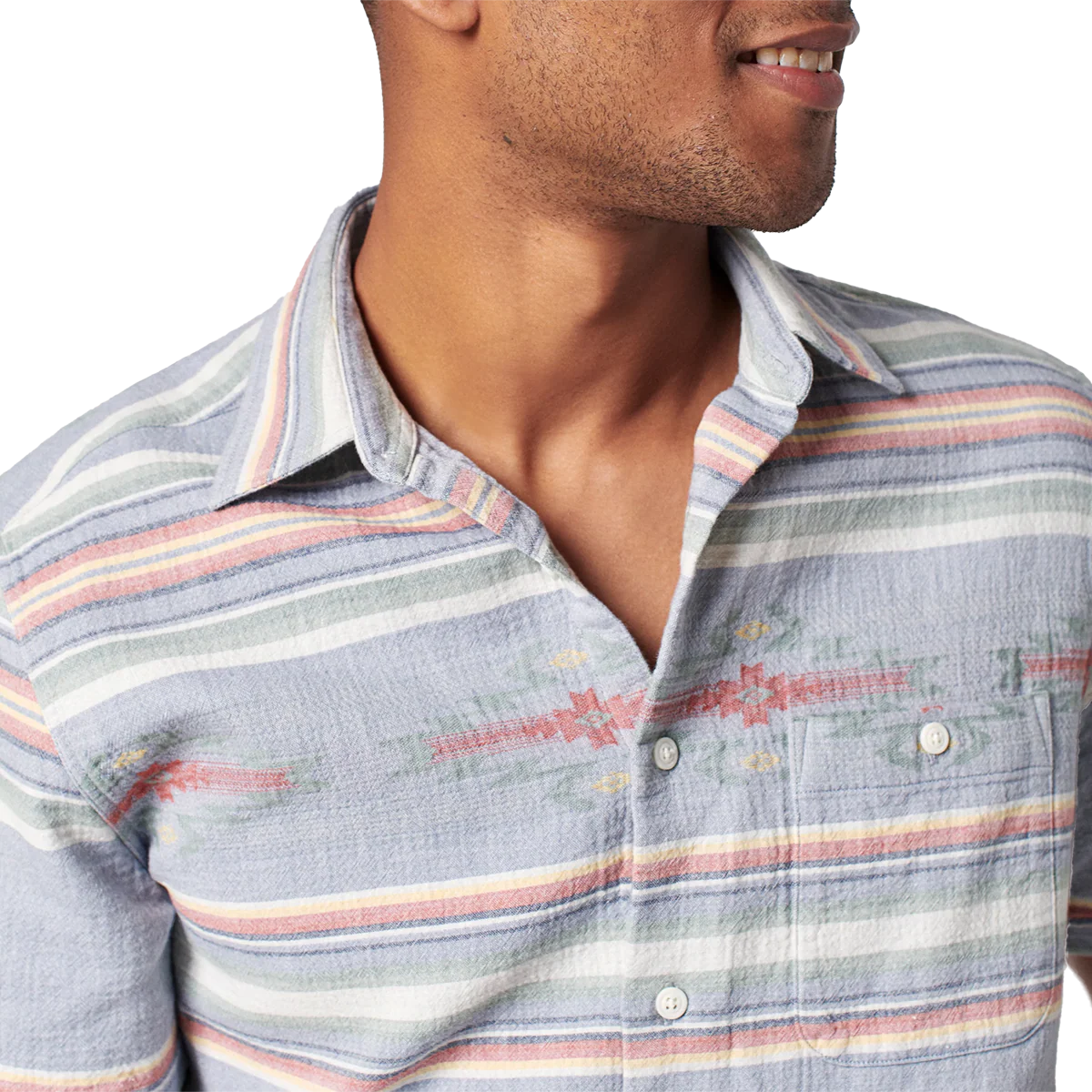 Men's Good Feather Short Sleeve Shirt - Styles Love