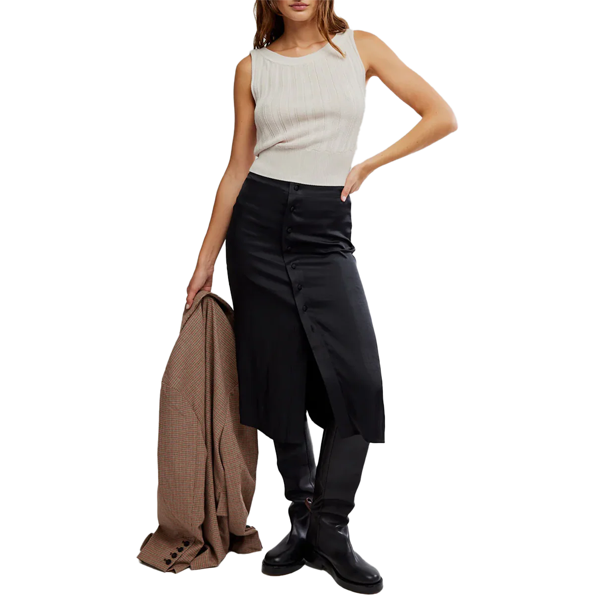 Women's Reese Sweater Tank - Styles Love