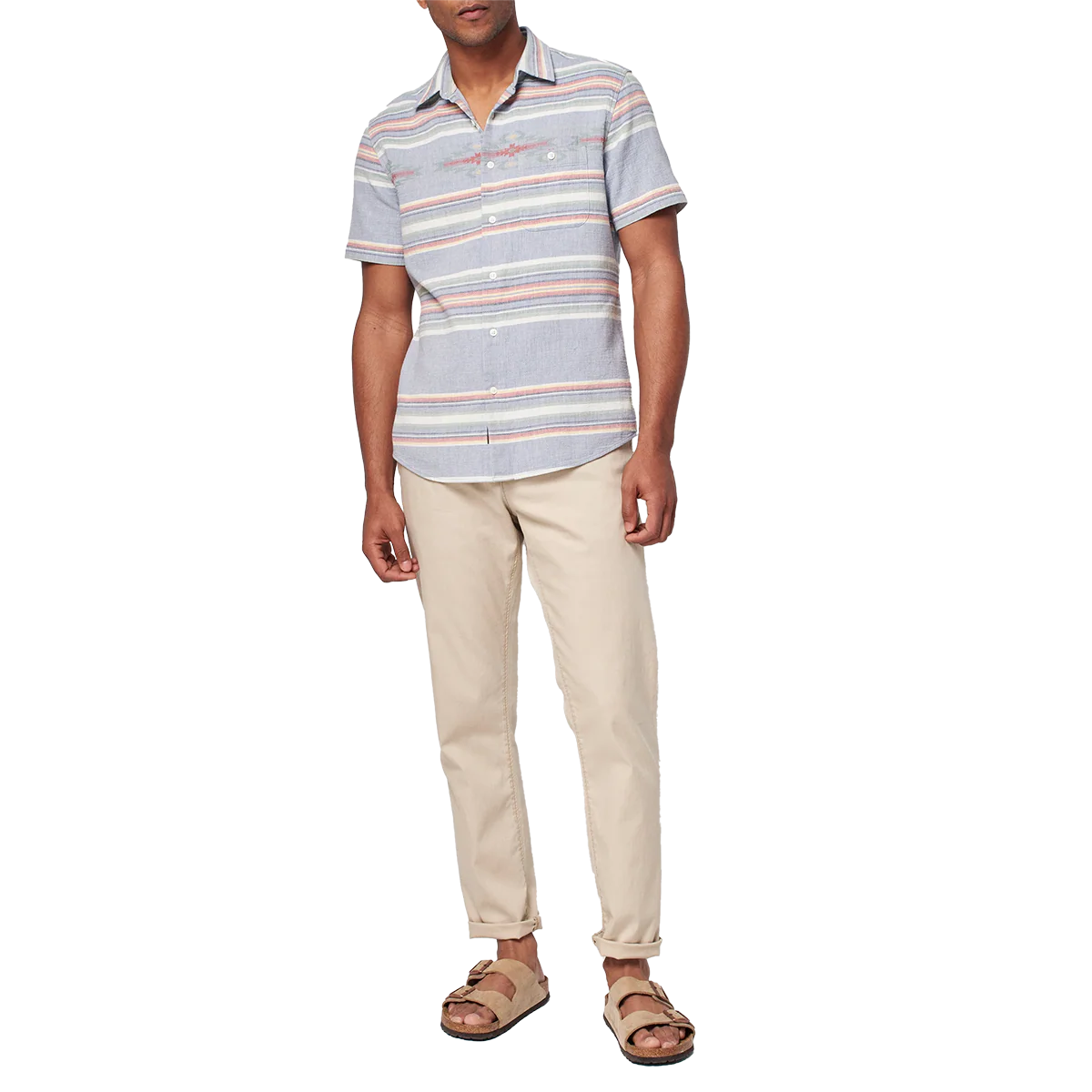 Men's Good Feather Short Sleeve Shirt - Styles Love