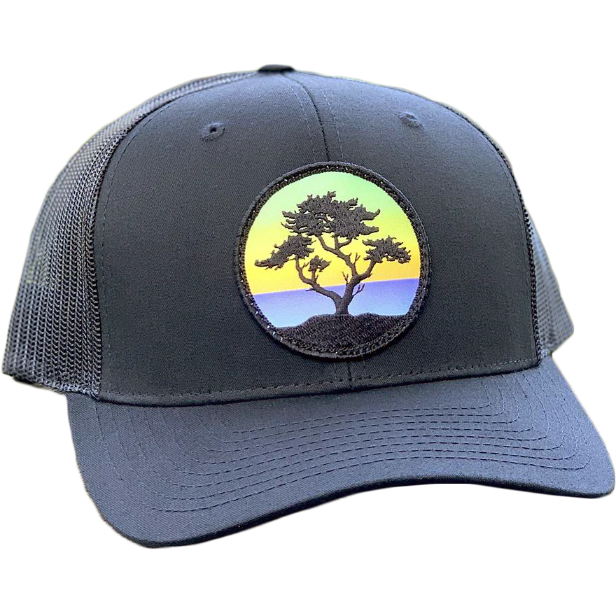 Curved Brim Trucker with Cypress Patch - Styles Love