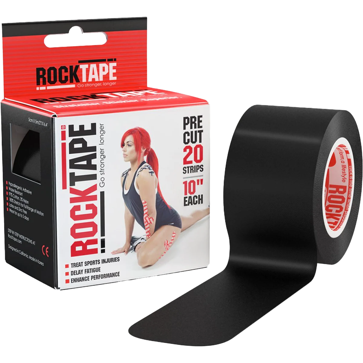 RockTape Go PreCut Standard - Styles Love