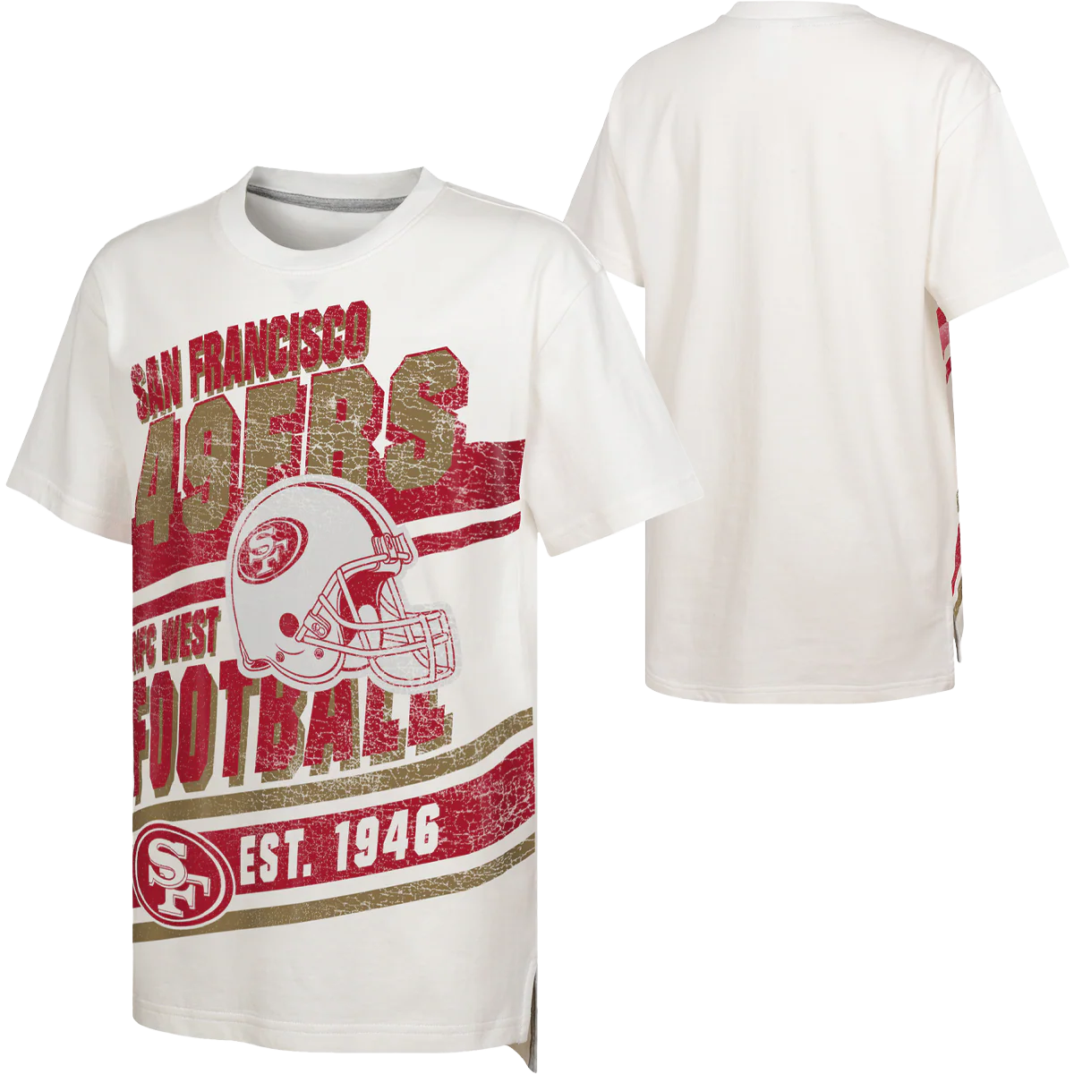 Youth 49ers Let's Get Loud Short Sleeve - Styles Love