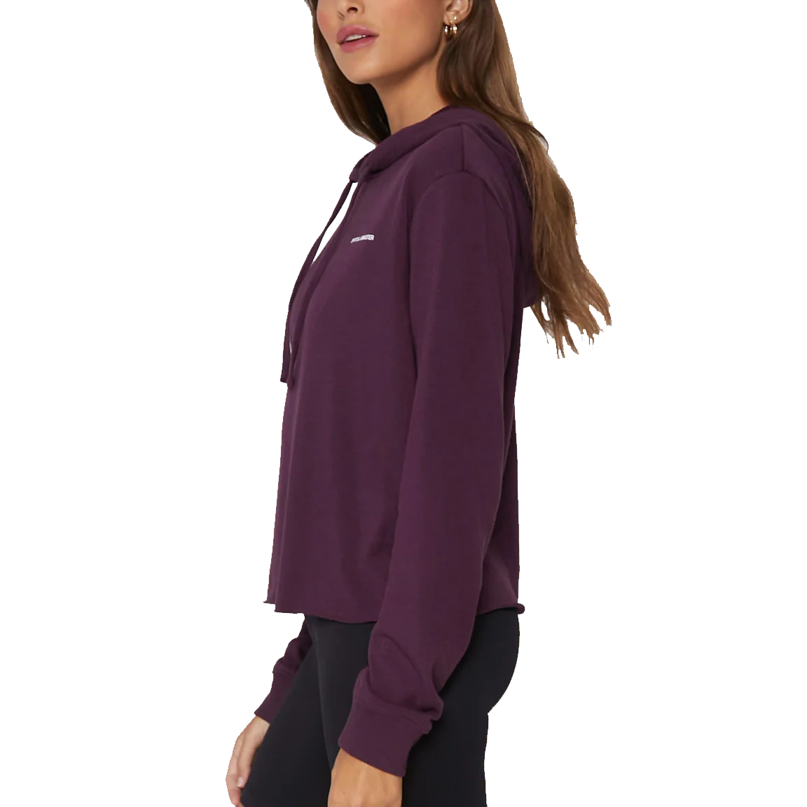 Women's Vintage Terry Crop Hoodie - Styles Love