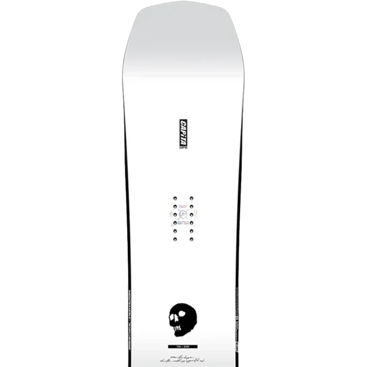 Black Snowboard Of Death Wide - Styles Love