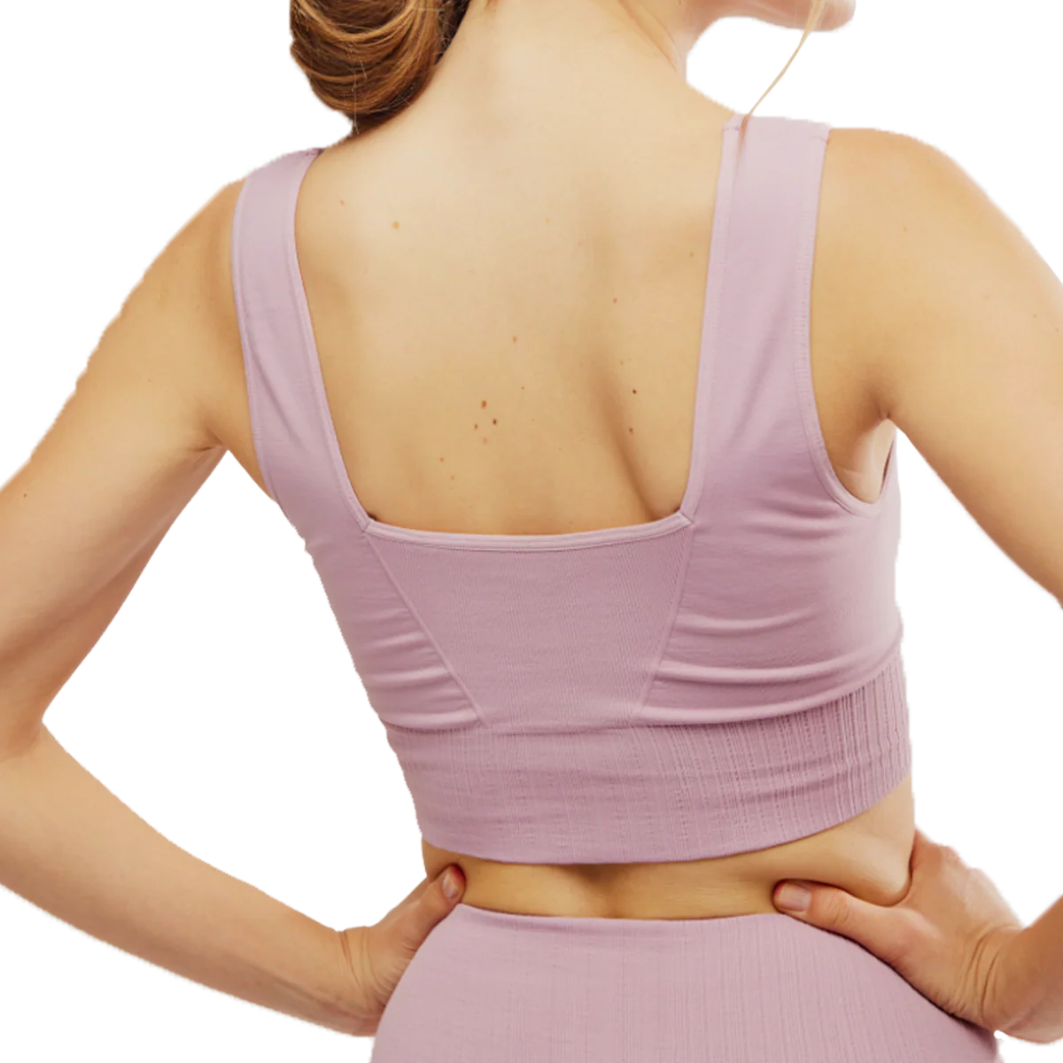 Women's Good Karma Square-Neck Bra - Styles Love