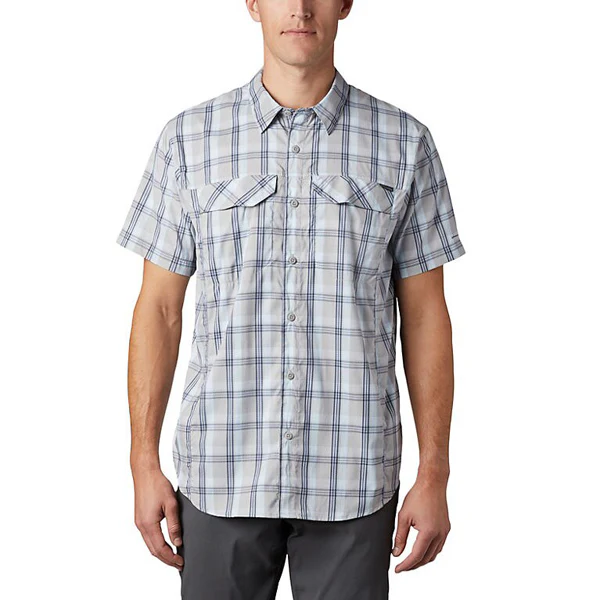 Men's Silver Ridge Lite Plaid Short Sleeve Shirt - Styles Love
