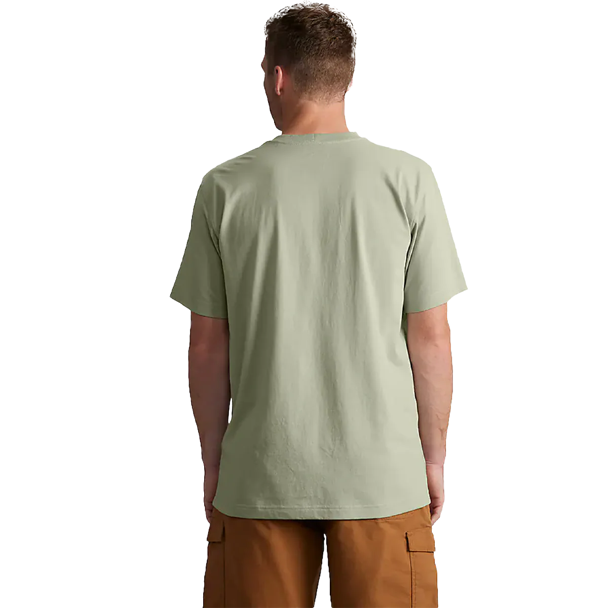 Men's Leightweight Short Sleeve Script Patch T-Shirt - Styles Love