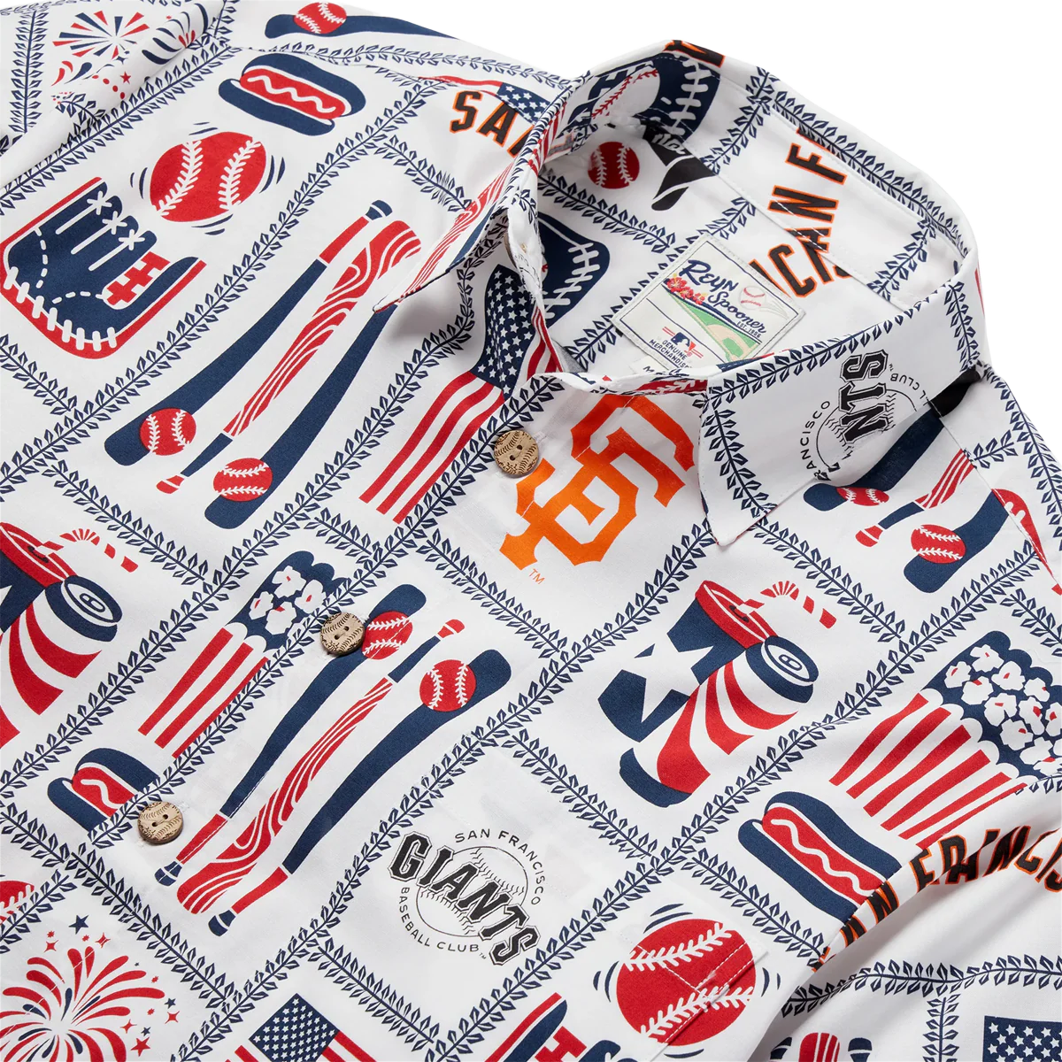 Men's Giants Americana Button Down - Styles Love