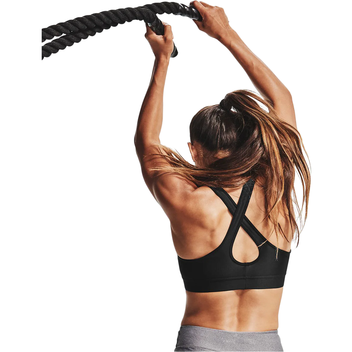 Women's Armour Mid Crossback Bra - Styles Love