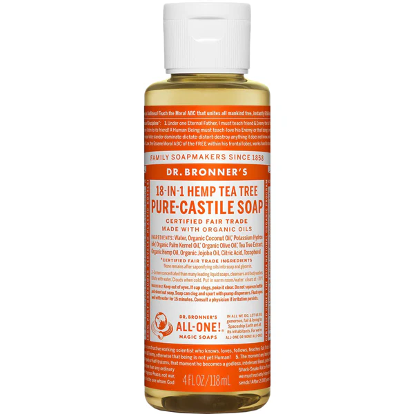 Pure-Castile Liquid Soap - 4 oz - Styles Love