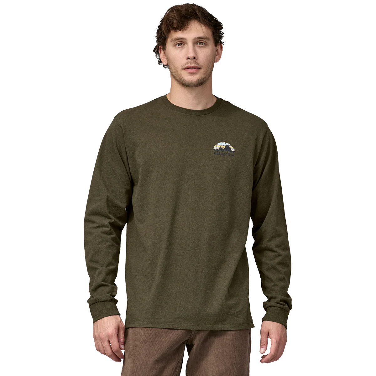 Men's Long Sleeve Skyline Stencil Responsibili-T - Styles Love