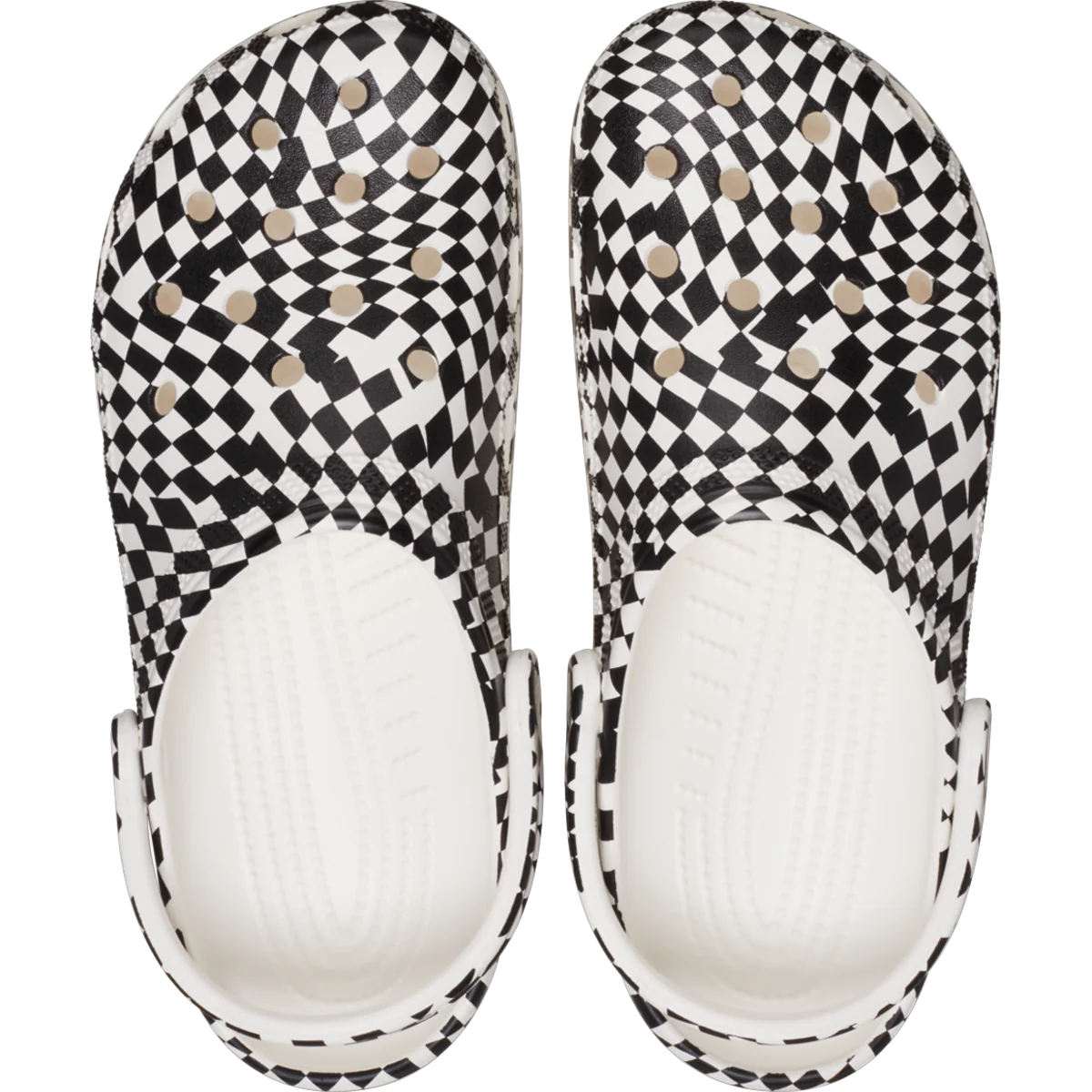 Classic Warped Checker Clog - Styles Love