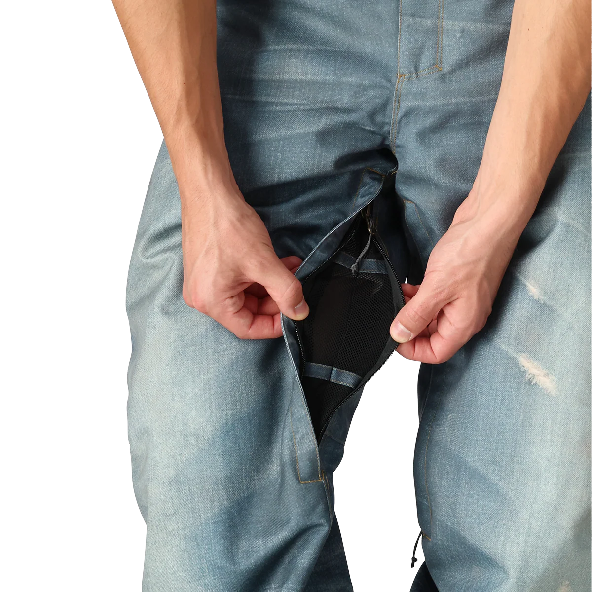 Men's Deconstructed Denim Pant - Styles Love