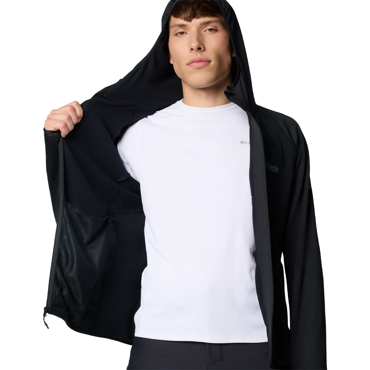 Men's Triple Canyon Grid Fleece Hoody - Styles Love