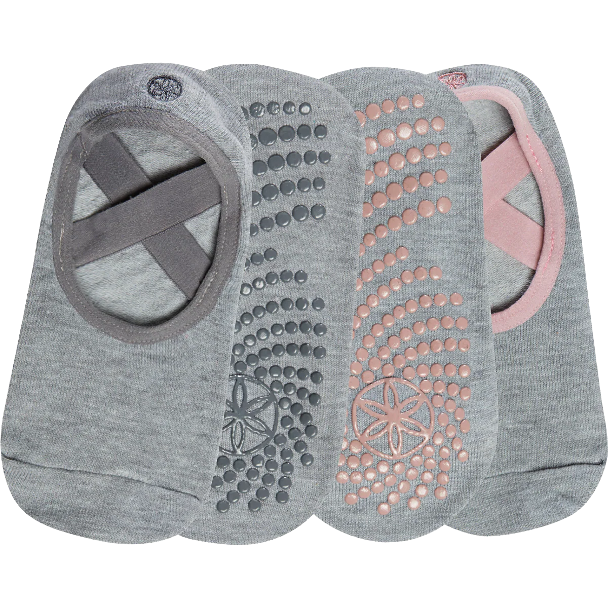 Grippy Yoga Barre Socks 2-PK - Styles Love