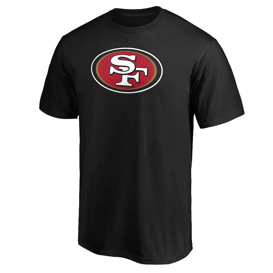 Men's 49ers Cotton Primary Logo Short Sleeve - Styles Love