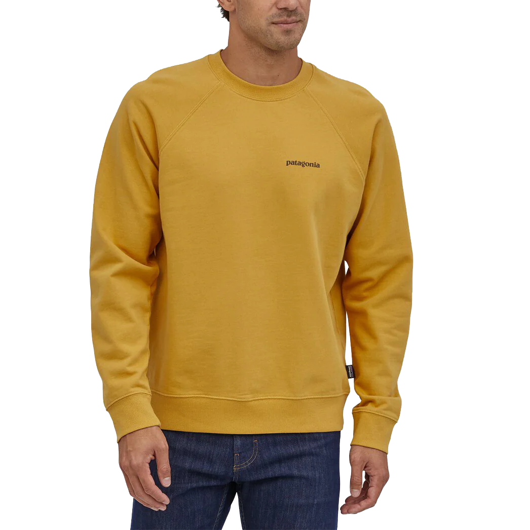 Men's Line Logo Ridge Organic Cotton Sweatshirt - Styles Love