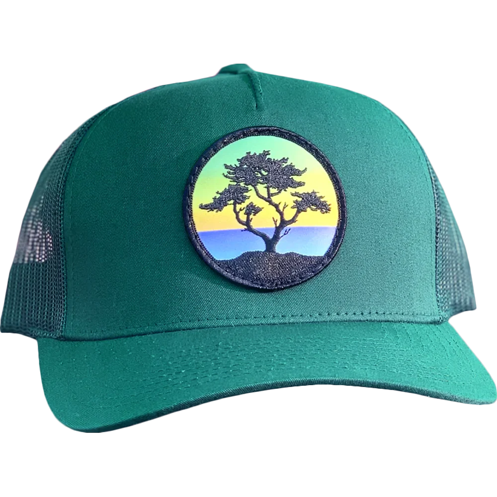 Curved Brim Trucker with Cypress Patch - Styles Love