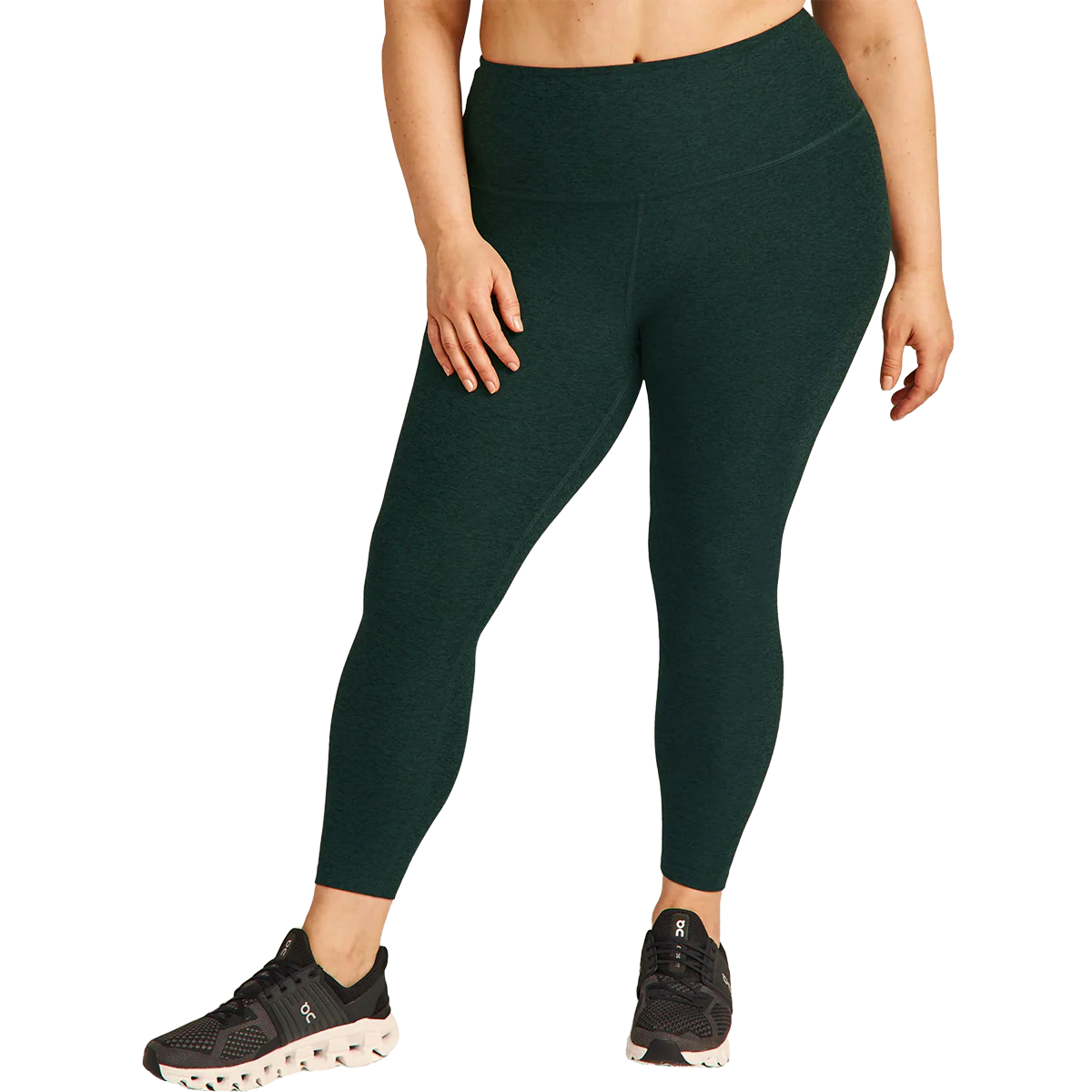 Women's Spacedye High Waisted Midi Legging - Extended - Styles Love