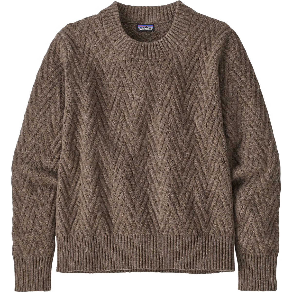 Women's Recycled Wool Crewneck Sweater - Styles Love