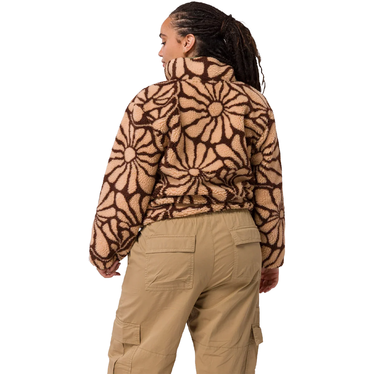 Women's Desert Wildflowers Fleece Jacket - Styles Love