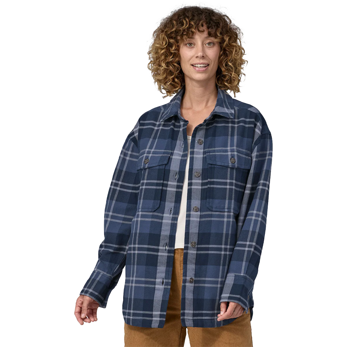 Women's Heavyweight Fjord Flannel Overshirt - Styles Love