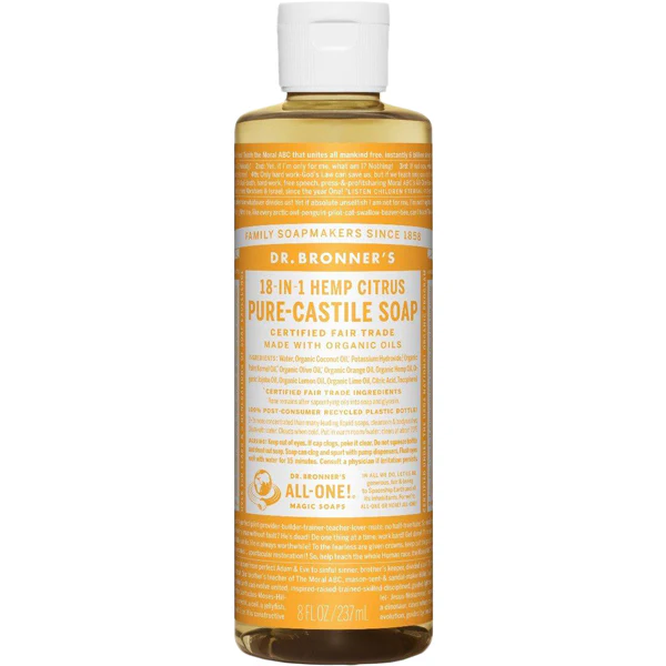 Pure-Castile Liquid Soap - 8 oz - Styles Love