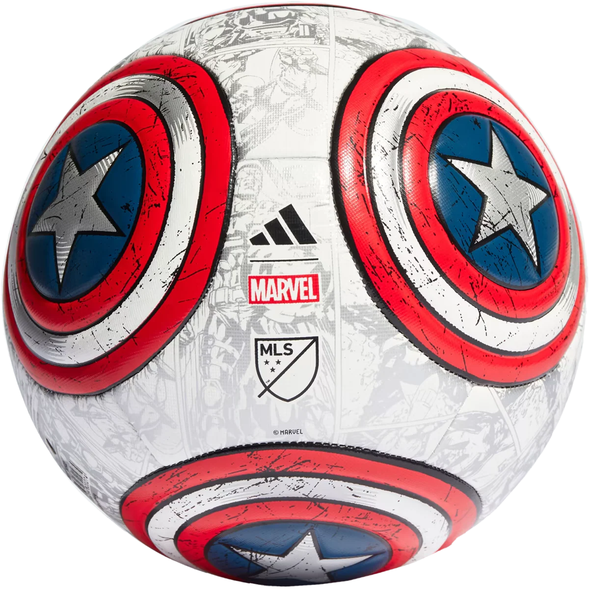 MLS Marvel Captain America Training Ball - Styles Love