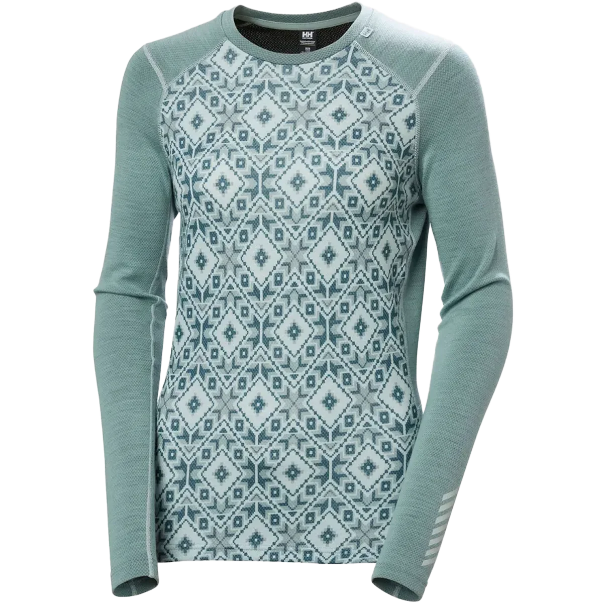 Women's LIFA Merino Midweight Graphic Crew - Styles Love